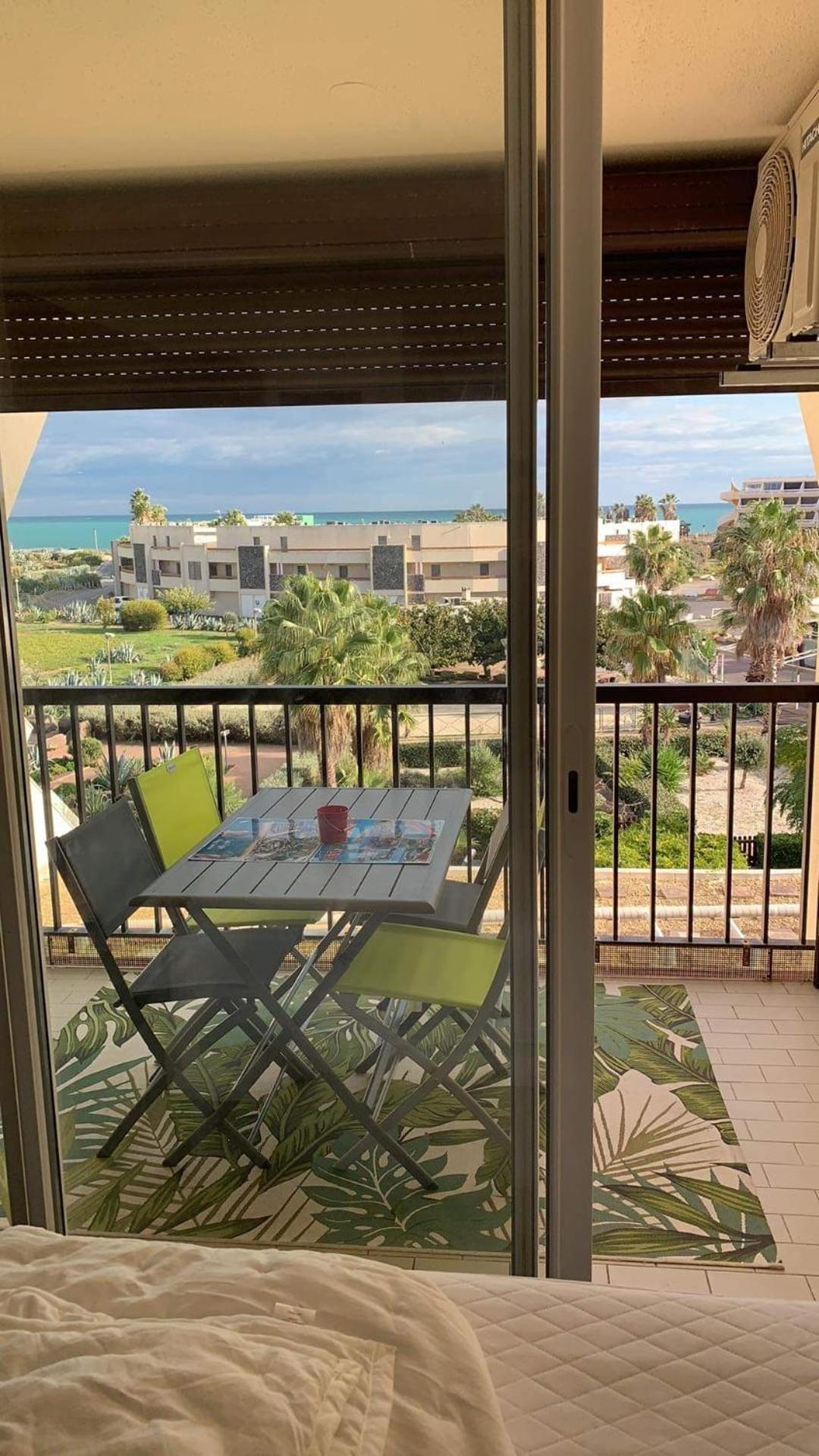 Bagatelle Naturiste Heliopolis Clim Ascenseur Vue Mer Parking Prive Agde Exteriör bild